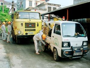 hút bể phốt tại sơn tây