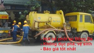 hút bể phốt