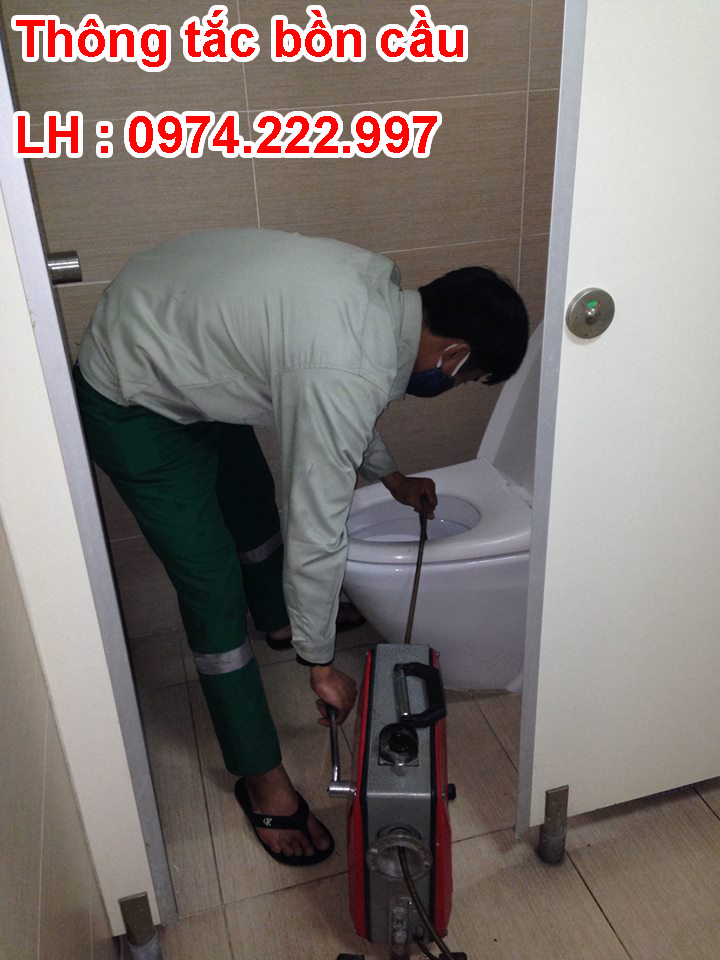 Thông tắc bồn cầu tại Hoàn Kiếm
