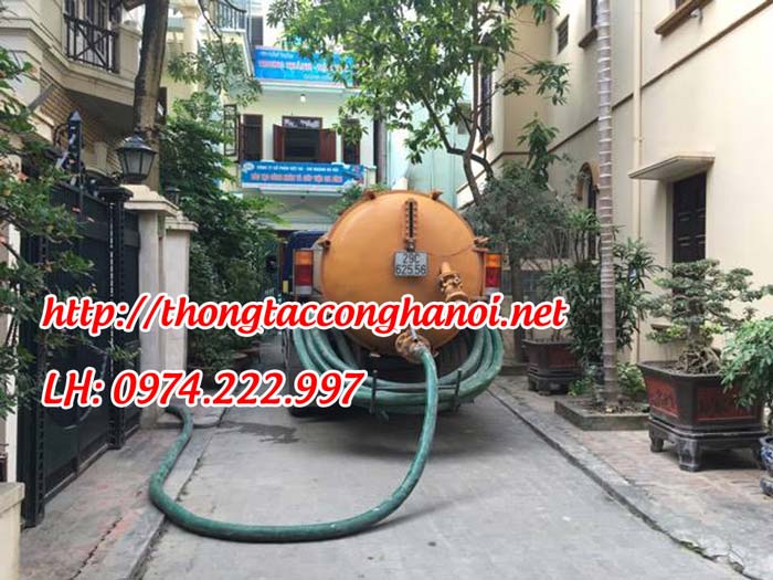 thông tắc bồn cầu tại Tây Hồ