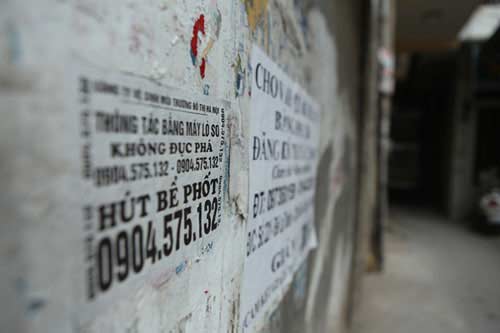 hút bể phốt