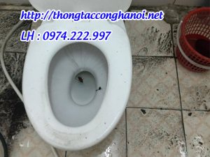 thông tắc bồn cầu tại từ liêm