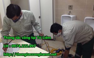 thông tắc cống tại từ liêm