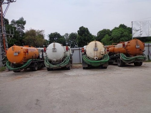 hút bể phốt 