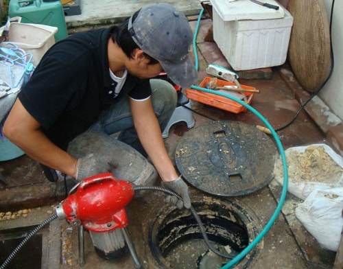 hút bể phốt 
