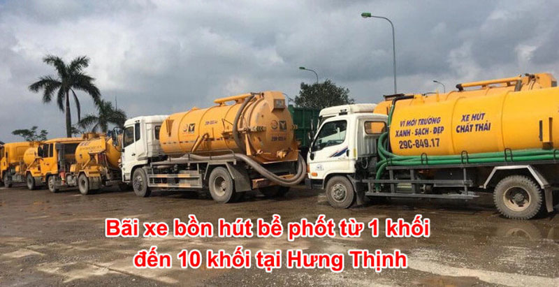 Xe hút bể phốt