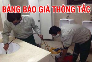 báo giá thông tắc