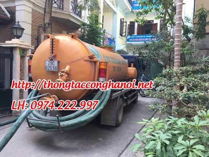 thông tắc bể phốt