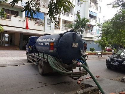 hút bể phốt