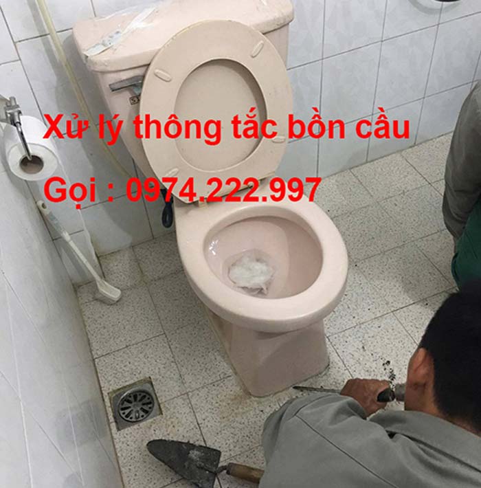 thông tắc bồn cầu