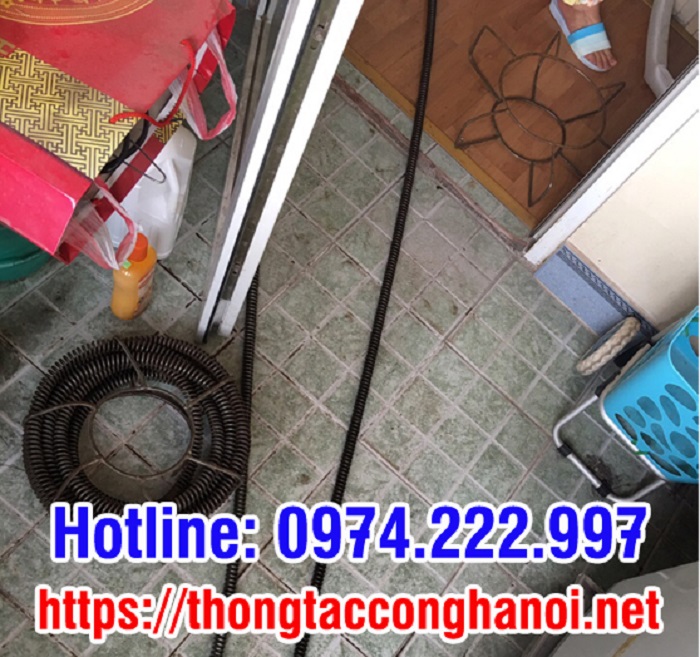 trục thoát nước