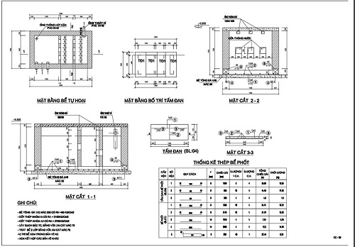 Hầm tự hoại 2 ngăn