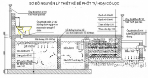 Tiêu chuẩn thiết kế bể tự hoại 3 ngăn