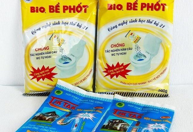 Hóa chất bio bể phốt