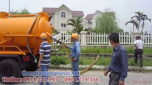 hút bể phốt tại bắc giang