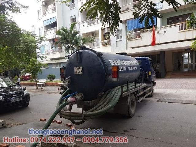 hút bể phốt tại hà nam