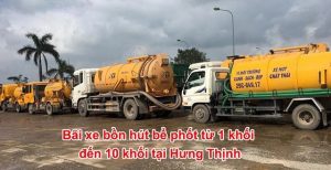 hút bể phốt tại thanh oai