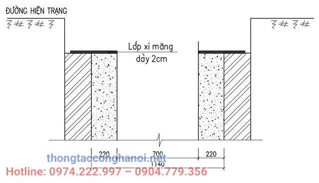 Lắp đặt thi công hố ga