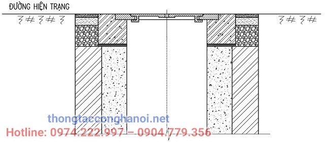 Lắp đặt thi công hố ga