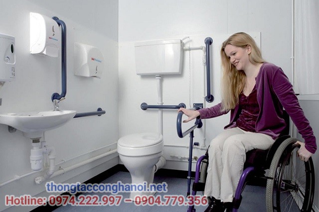 Kích thước nhà vệ sinh cho người khuyết tật đúng tiêu chuẩn