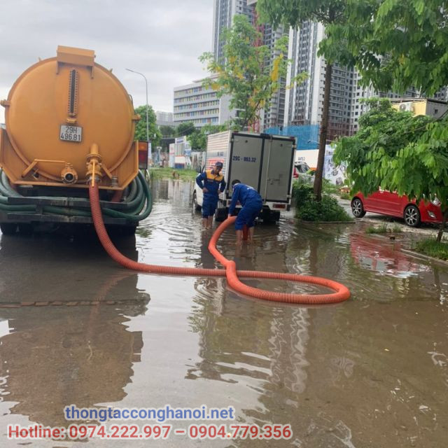 Quy trình dịch vụ thông tắc đường ống cống thoát nước tại Hưng Thịnh