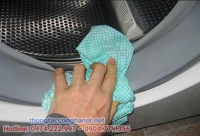 Cách vệ sinh gioăng cao su máy giặt sạch và đúng cách