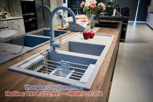 Chậu rửa bát nên dùng inox hay chậu đá