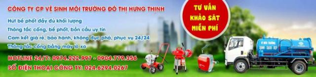 Hưng Thịnh - Đơn vị hút bể phốt tại Hà Đông uy tín, chất lượng