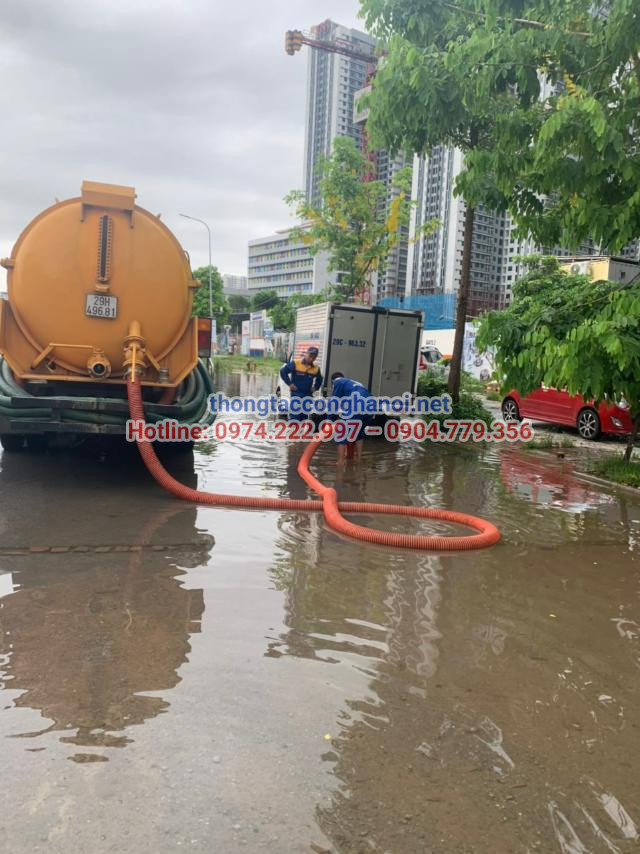 Nhu cầu hút bể phốt tại Long Biên hiện tại đang ở mức khá cao