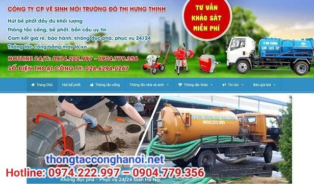 Hưng Thịnh - Dịch vụ vệ sinh bể nước ngầm uy tín #1