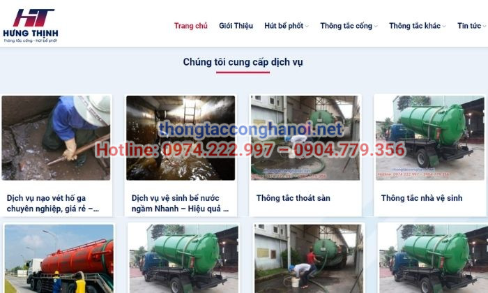 Dịch vụ Hưng Thịnh hiện đang cung cấp.