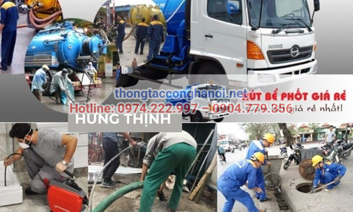 Hưng Thịnh - Dịch vụ thông tắc cống tại Cát Bà uy tín