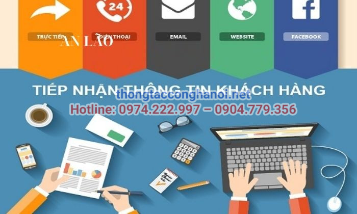 Nhận yêu cầu xử lý từ khách hàng.