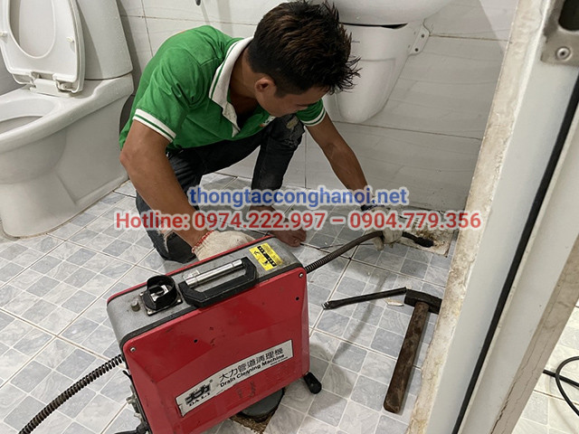 Quy trình thông tắc cống tại Giao Thủy Nam Định chuyên nghiệp