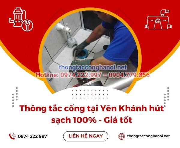 Thông tắc cống tại Yên Khánh hút sạch 100% , không đục phá - Thông Tắc Cống thông tắc cống tại yên khánh