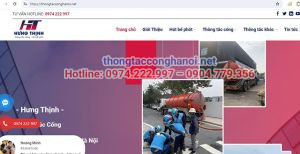 Tìm kiếm đơn vị thông hút bể phốt trên internet