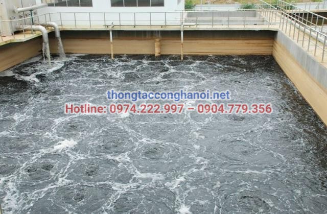 Bể phản ứng trung hòa để điều chỉnh pH của nước thải về trạng thái trung tính (6,5 – 8,5)