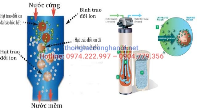 Hoạt động của hệ thống trao đổi ino trong nước