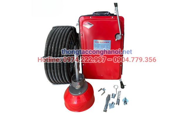 Máy thông cống lò xo GQ 100
