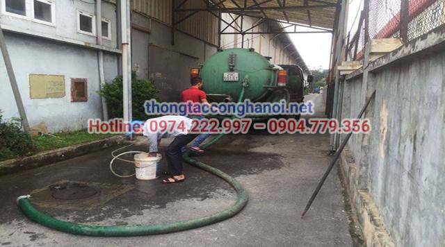 Quy trình hút bể phốt đơn giản 