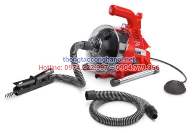 Máy thông tắc cống lò xo Ridgid PowerClear R7