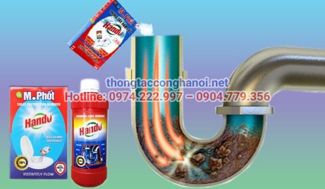 Bột thông cống