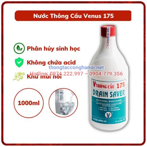 Nước thông cống Venus