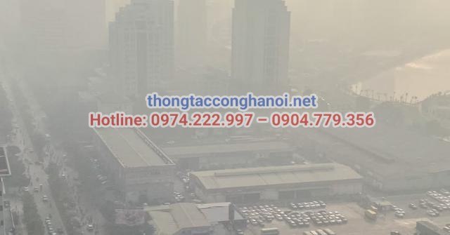 Thực trạng không khí ô nhiễm tại Việt Nam đang ở mức báo động
