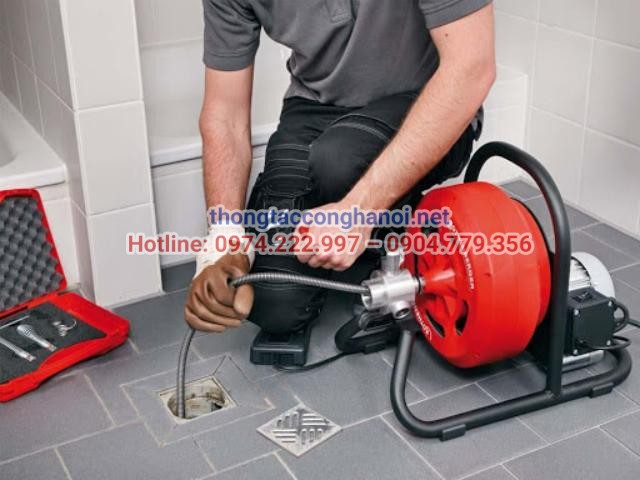 Máy thông tắc cống gia đình chuyên dụng