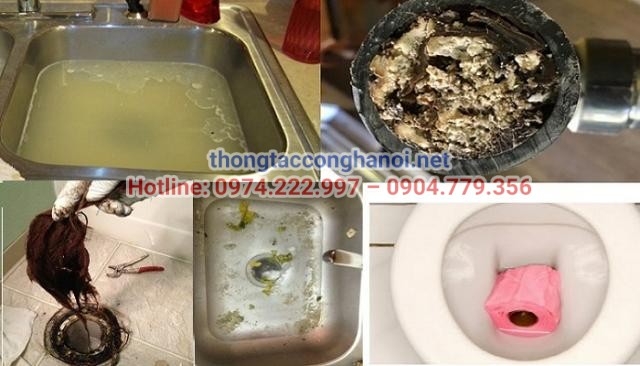 Nguyên nhân cống bị tắc nghẽn