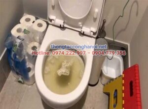 Nguyên nhân khiến bồn cầu bị tắc