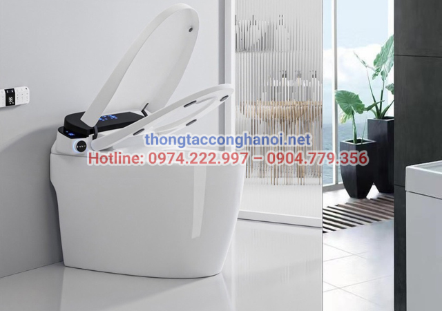 Tự động đóng mở nắp
