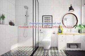 Vệ sinh nhà tắm sạch sẽ thường xuyên