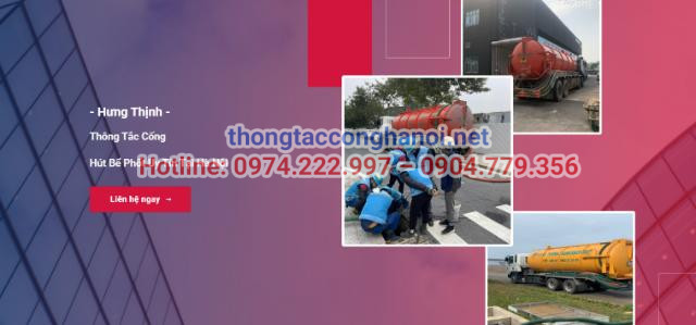 Hưng Thịnh - Đơn vị thông tắc bể phốt trọn gói tại Hà Nội